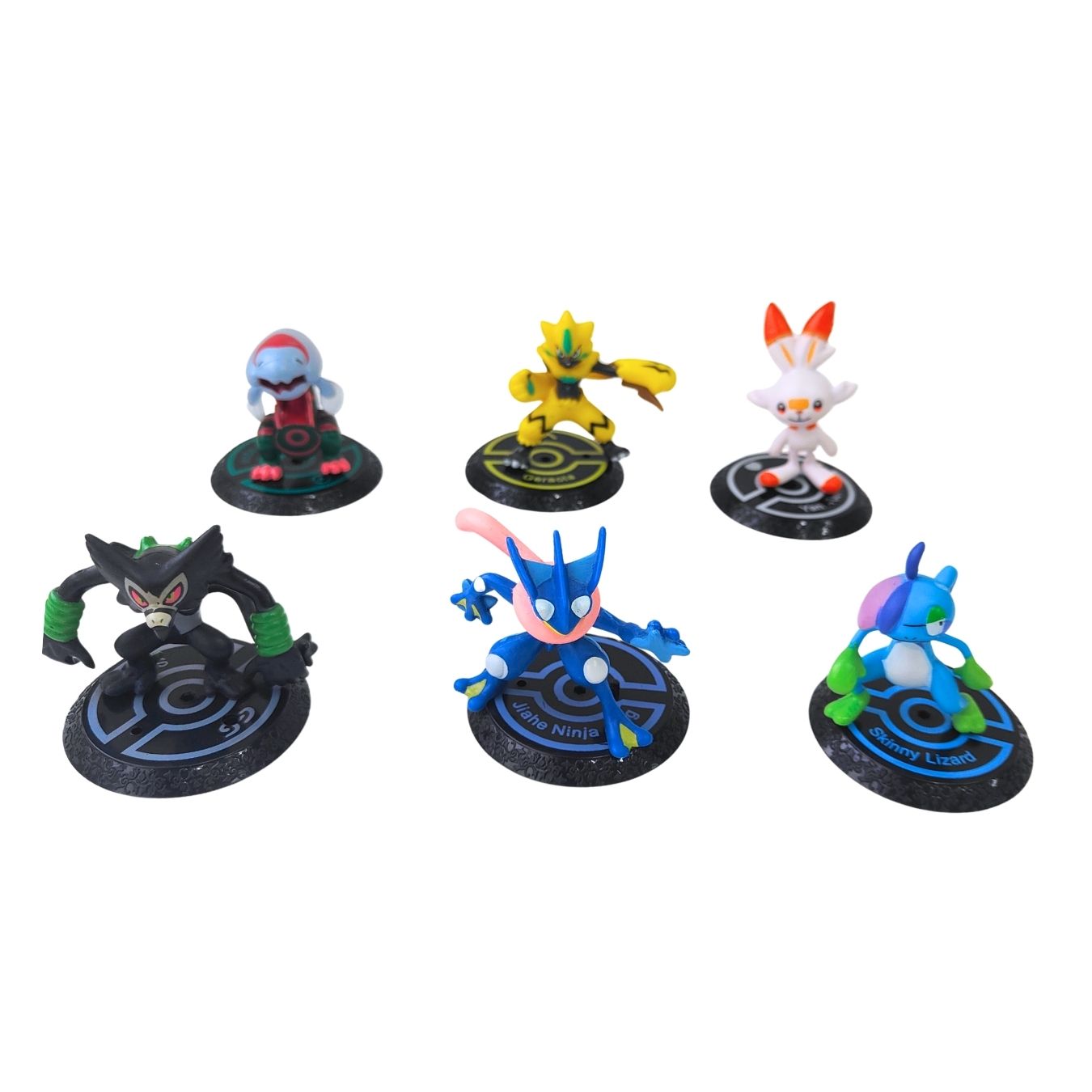 Pokemon Trainers - (4-8 cm) (set of 6)