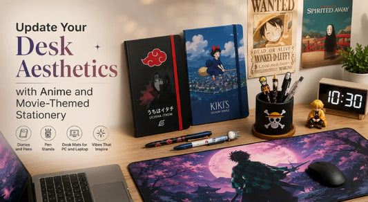 Update Your Desk Aesthetics with Anime and Movie-Themed Stationery