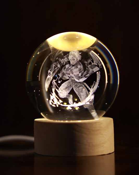 Tanjiro - Crystal Lamp