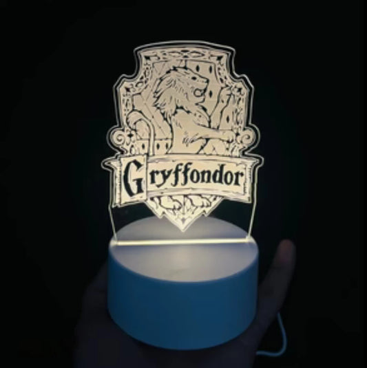 Gryffindor - Harry Potter  - Acrylic Lamp