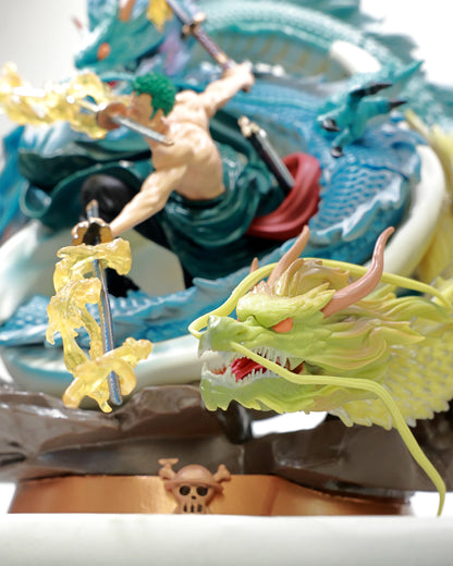 Zoro Roronoa with Three Dragons - One Piece