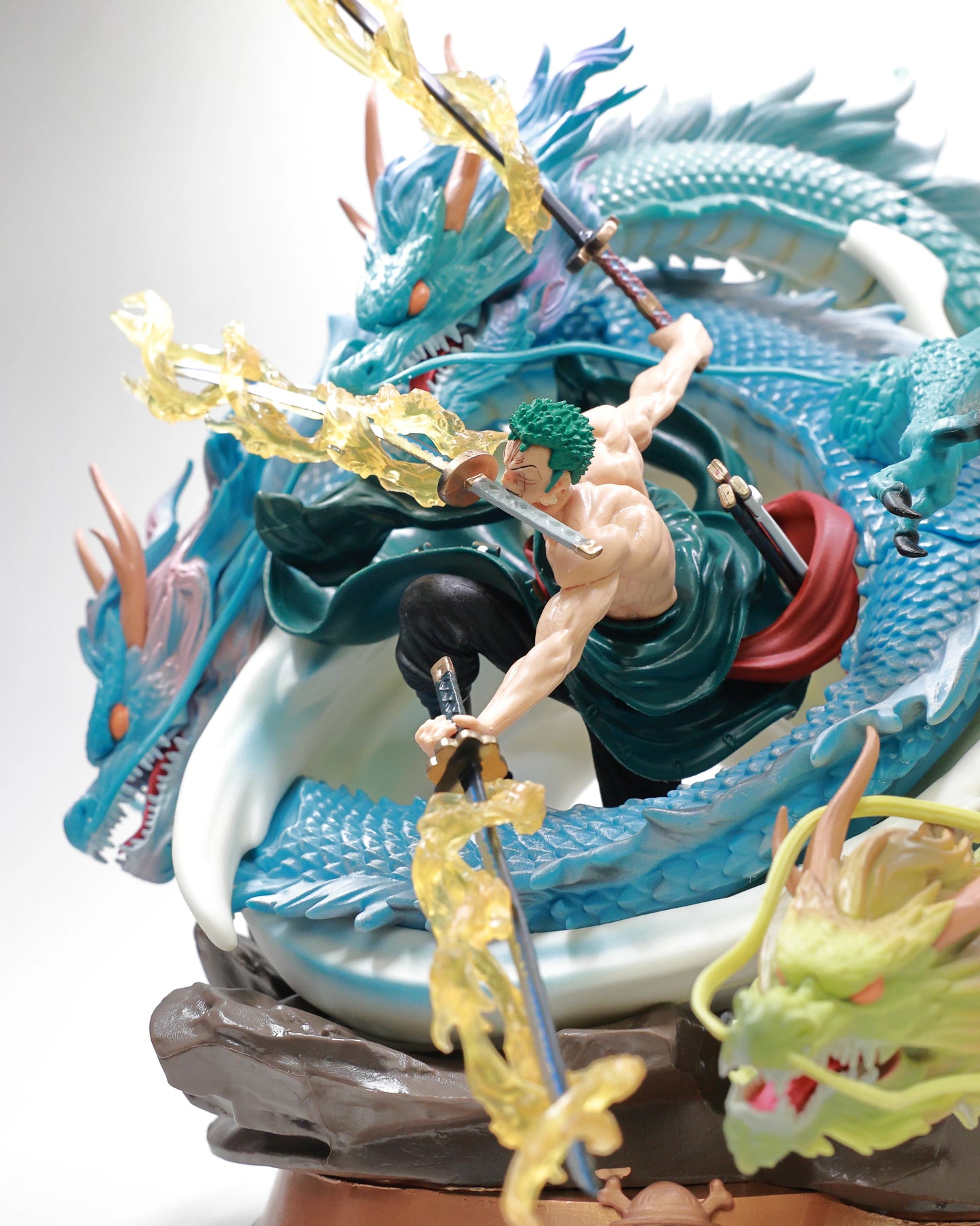 Zoro Roronoa with Three Dragons - One Piece