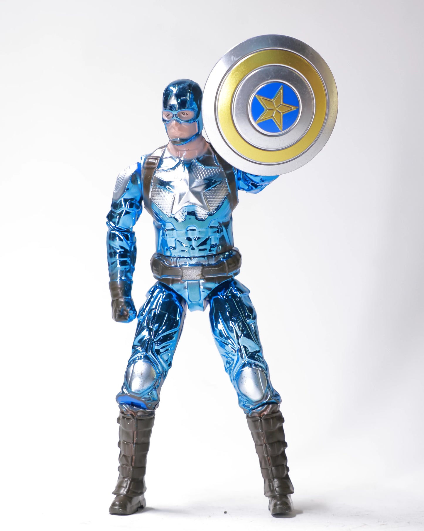 Captain America - Metallic Mini Action Figure