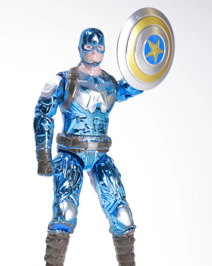 Captain America - Metallic Mini Action Figure