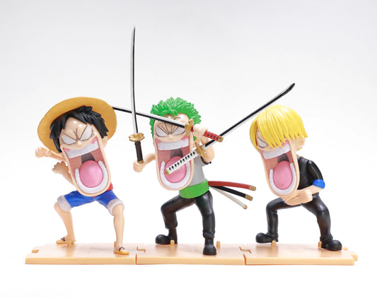 Luffy, Zoro & Sanji - Big mouth - One Piece