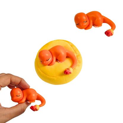 Sleeping Charmander Cushion Mini Figure  (Cushion size - 8 cm)