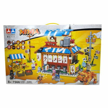 Naruto Ichiraku Ramen Shop Building Blocks Set (1166 Pcs)