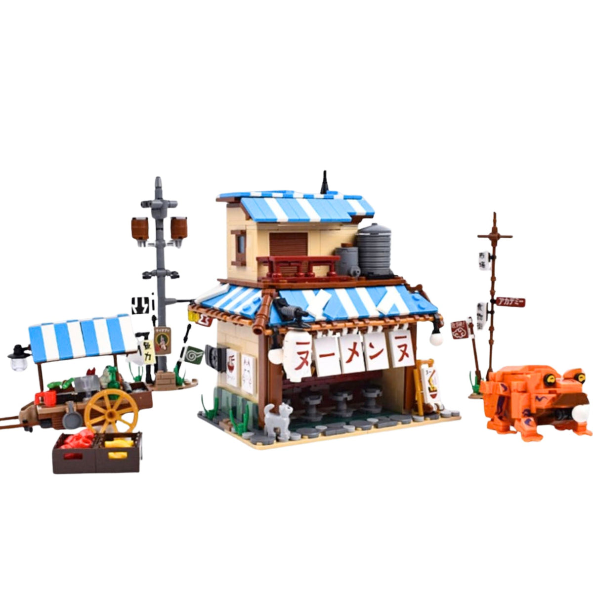 Naruto Ichiraku Ramen Shop Building Blocks Set (1166 Pcs)