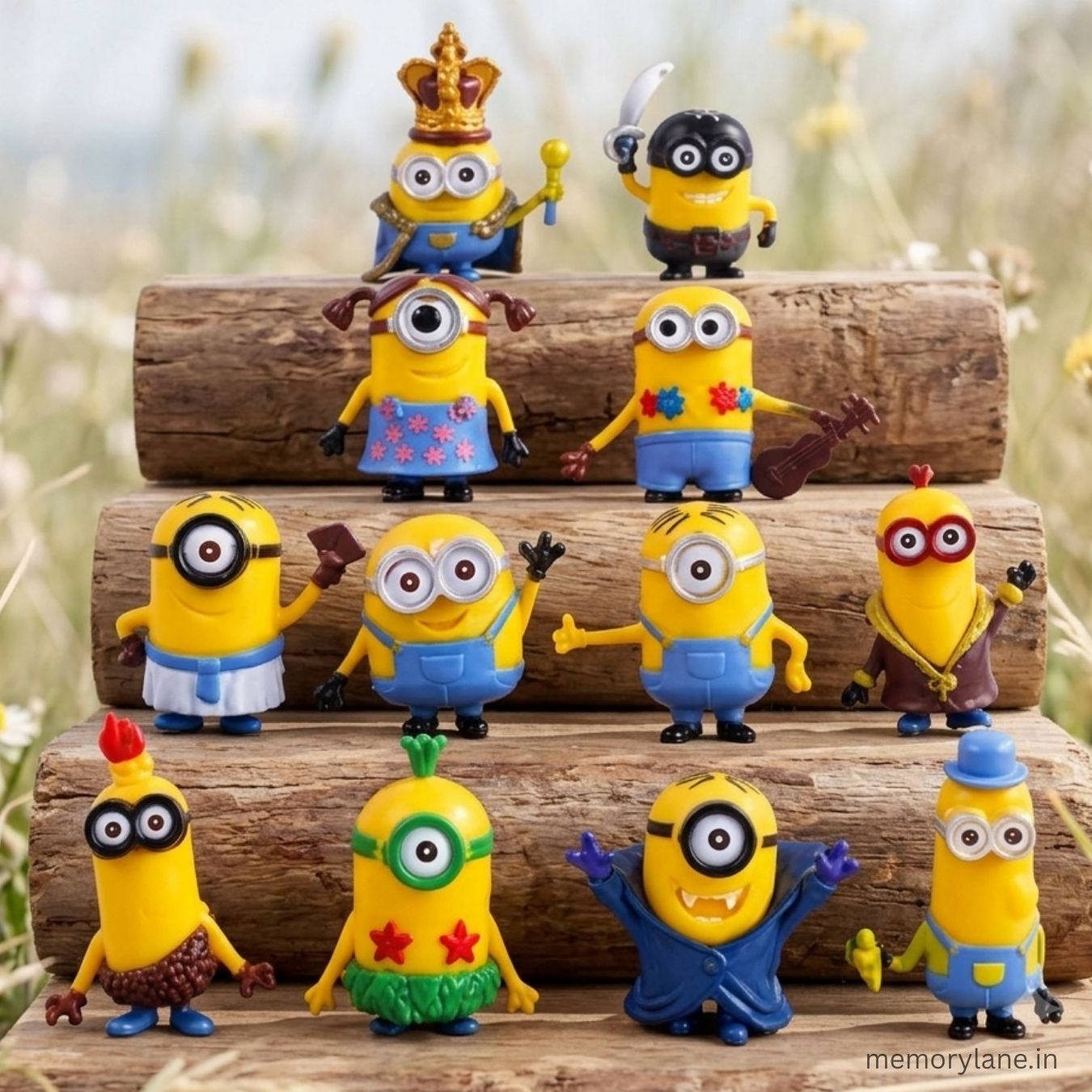 Despicable Me Minions Collectible Mini Figure Set of 12 (6 - 10 cm)