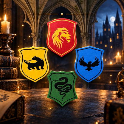 Hogwarts House Animal Magnets Set of 4 ( 7*6*3 cm)