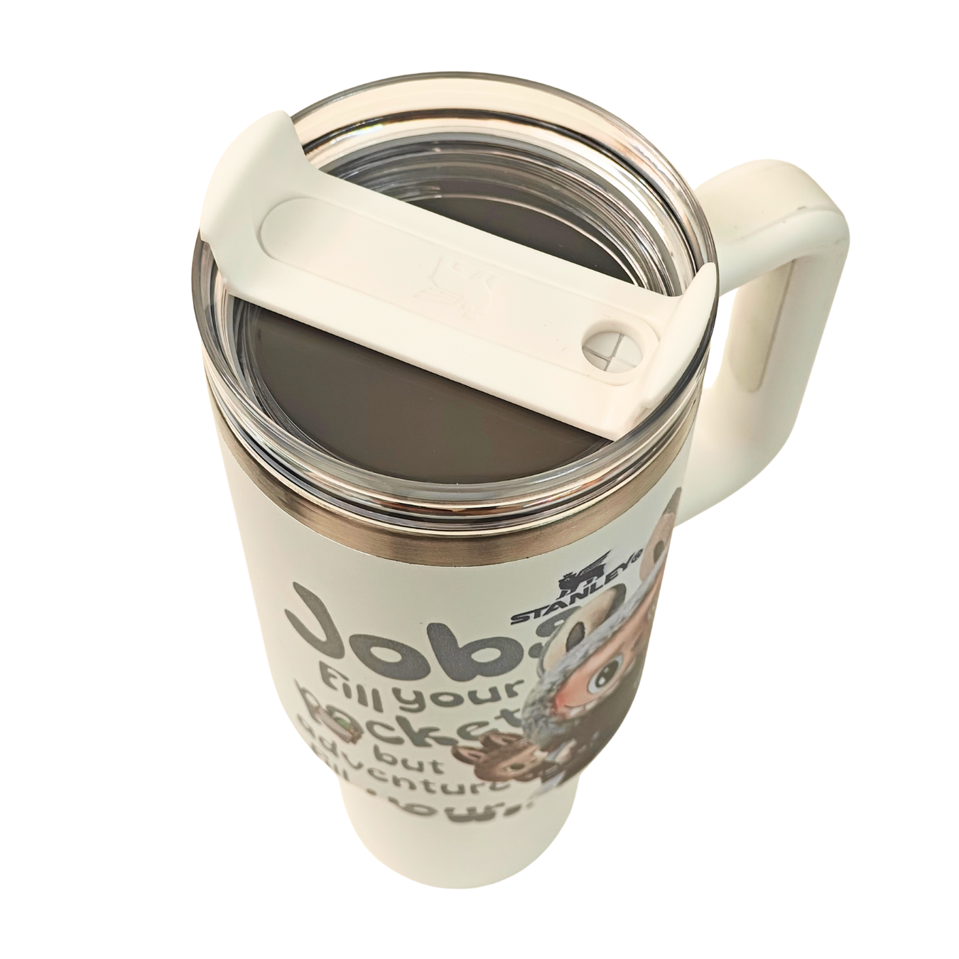 Labubu (Scooter)- Quencher H2.0 Tumbler (1.18 litre)