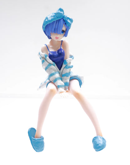 Rem in Blue sitting - Zero