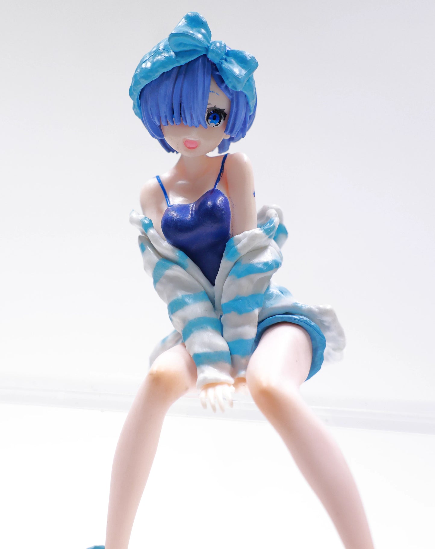 Rem in Blue sitting - Zero