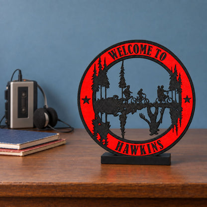 Welcome to Hawkins - Stranger Things Tabletop (21*20*7 cm)