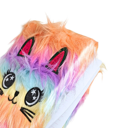 Furry Cat Diary - covered in soft touch fur