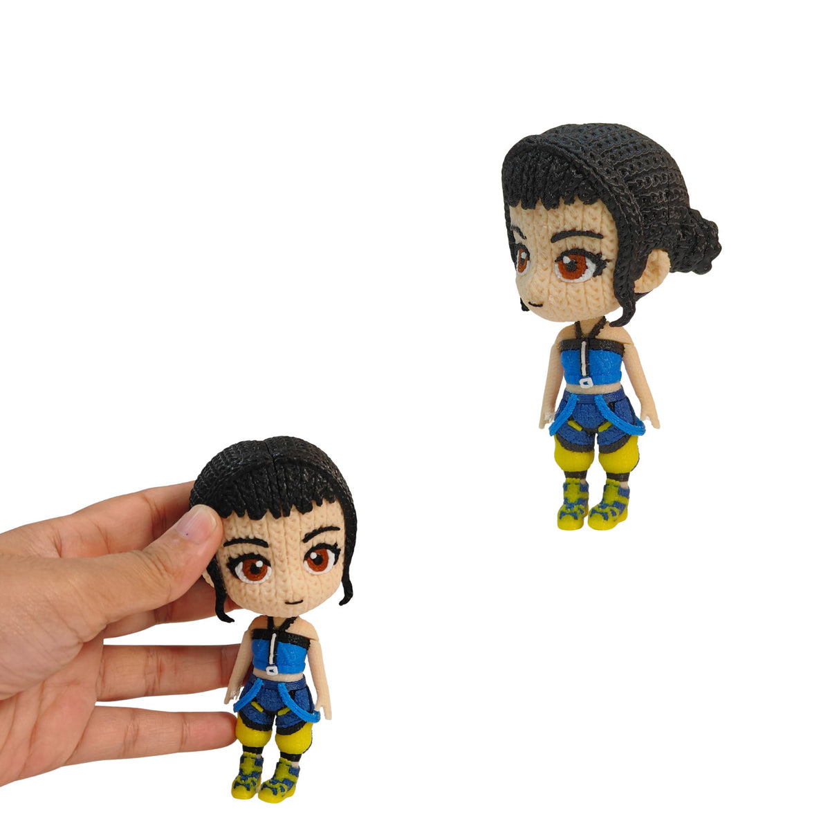 Demon Hunters HUNTR/X  Knitted Effect Figures (9 cm)