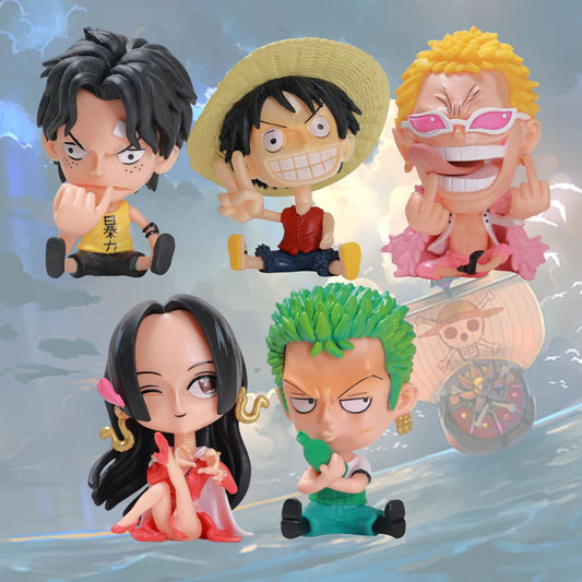 One Piece Sitting Chibi figures (15 cm) (select character)