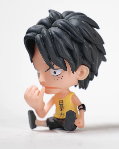 Ace sitting Chibi - One Piece