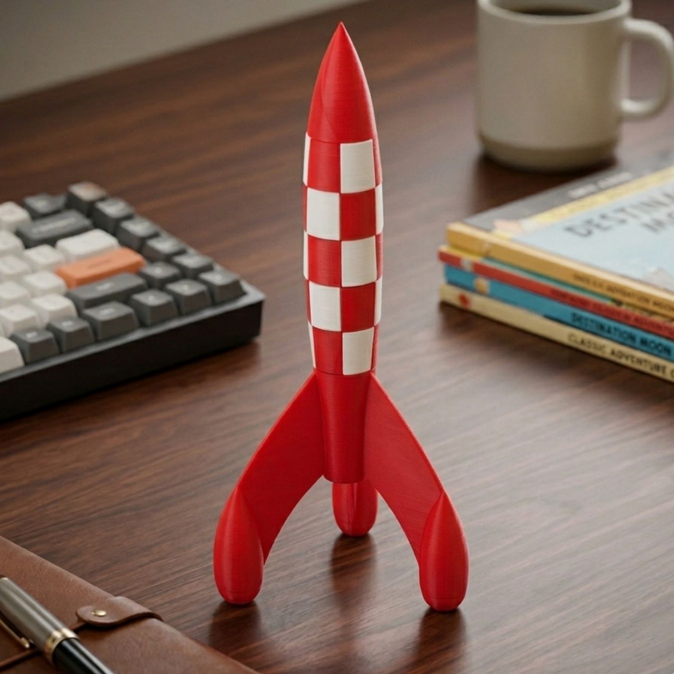 Tintin Moon Rocket (20cm)