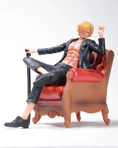 Sanji Sitting on sofa