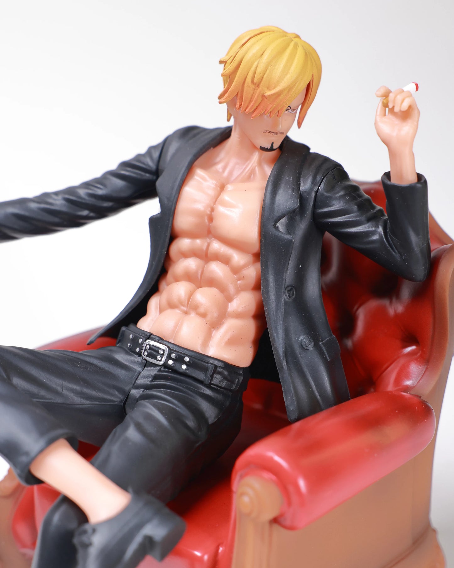 Sanji Sitting on sofa