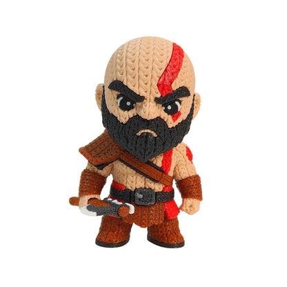 God of War Kratos Knitted Effect Mini Figure (10 cm)