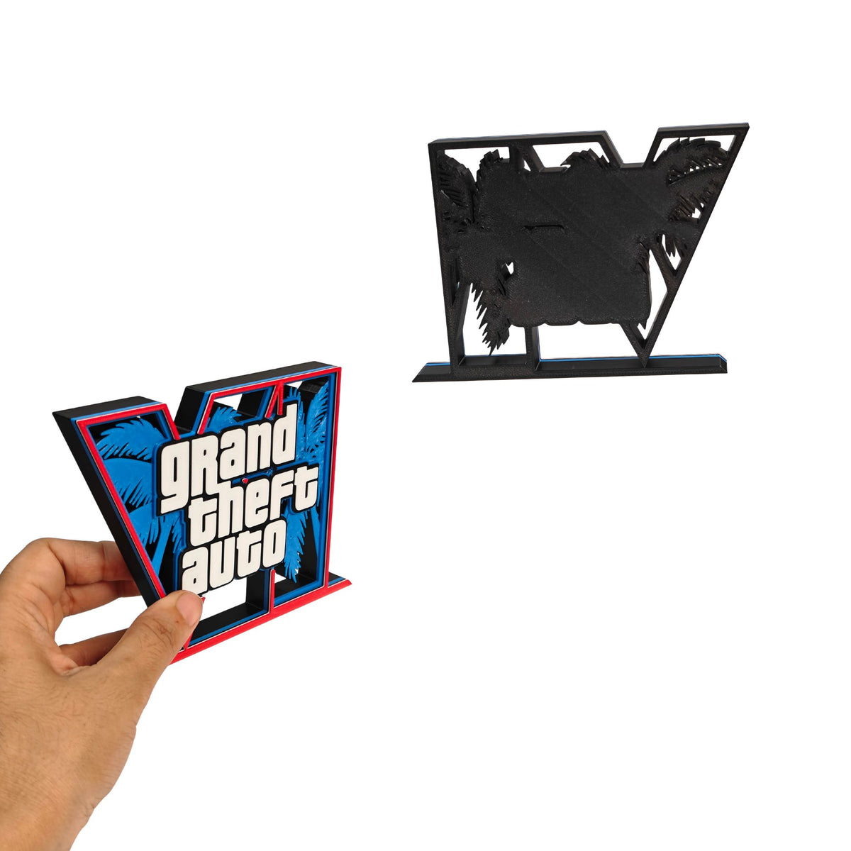 GTA VI Tabletop Logo Display