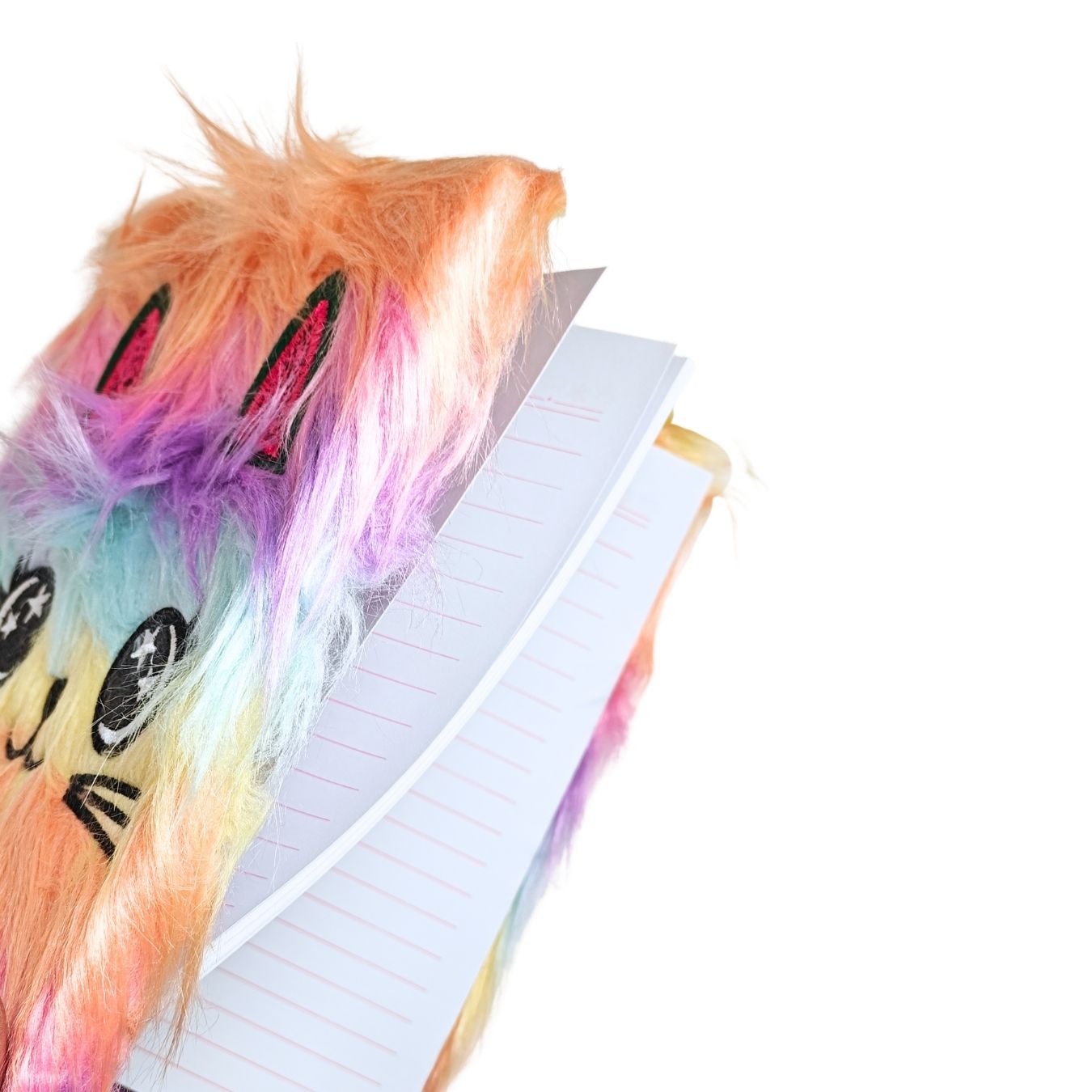 Furry Cat Diary - covered in soft touch fur