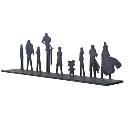 Straw Hats Pirates Silhouettes Tabletop (22 x 7 x4 cm) | One Piece
