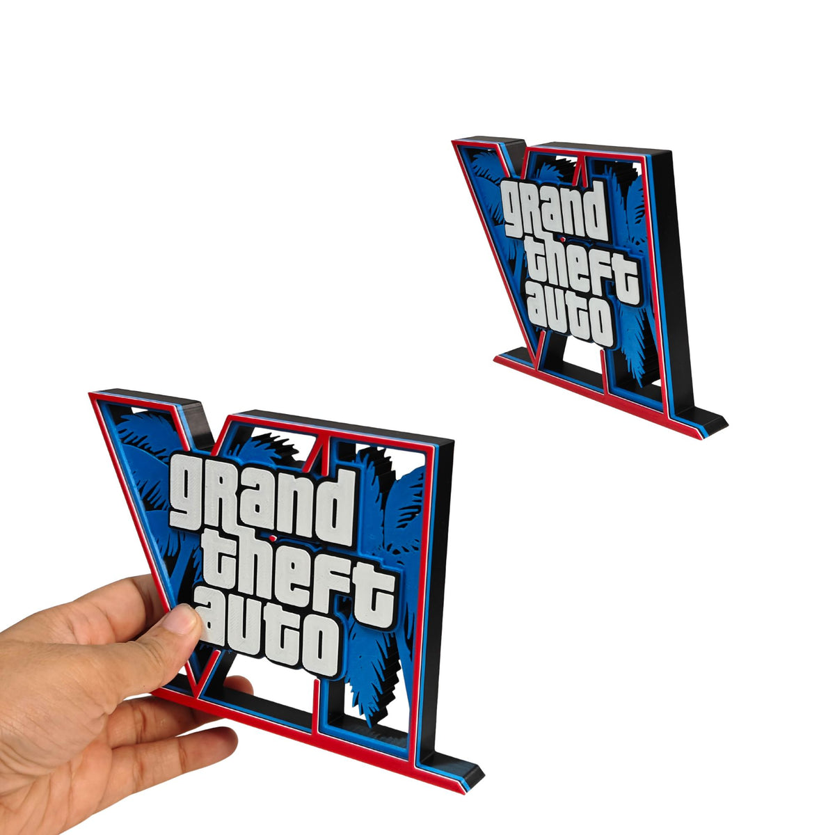 GTA VI Tabletop Logo Display