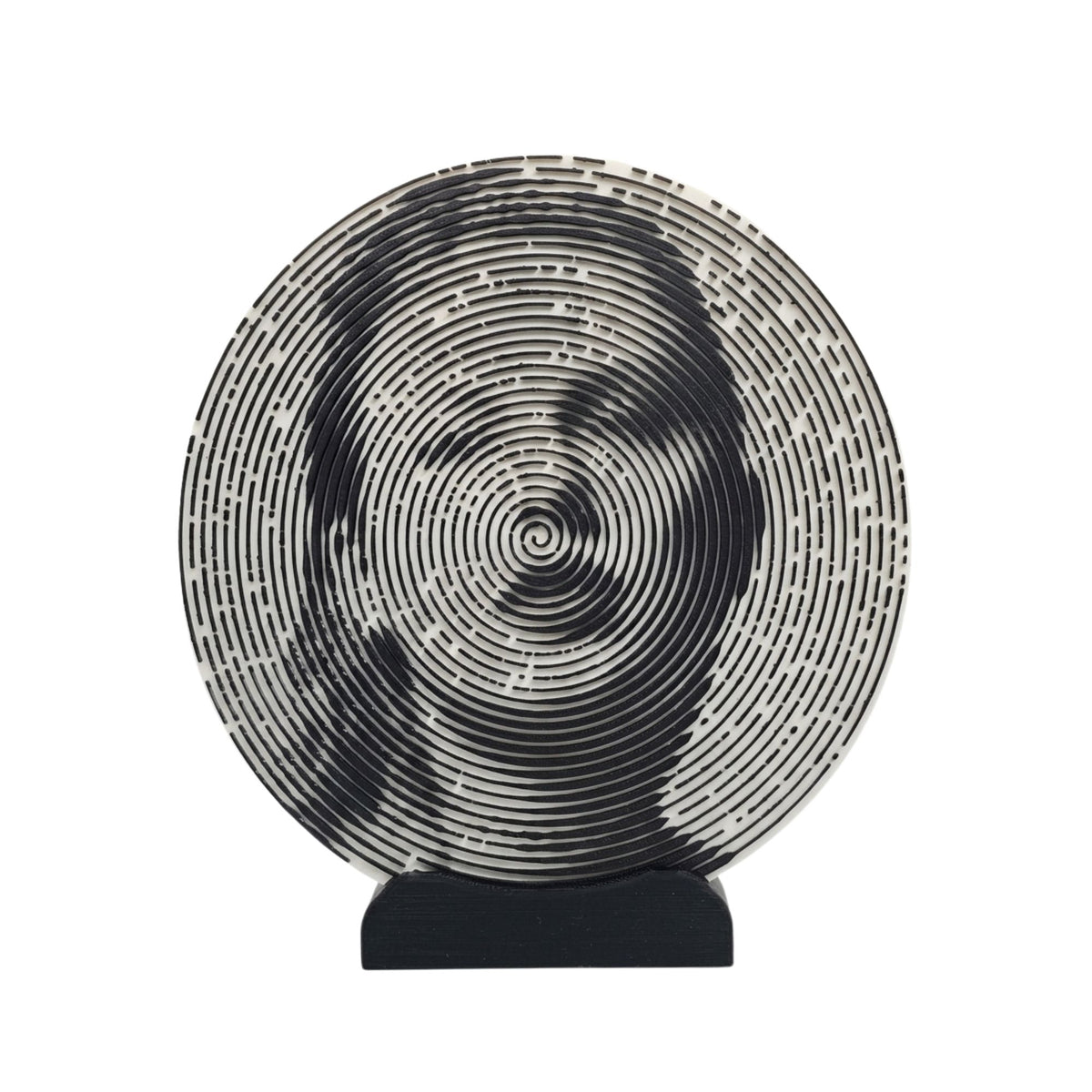 Taylor Swift Monochromatic Spiral Tabletop Portrait