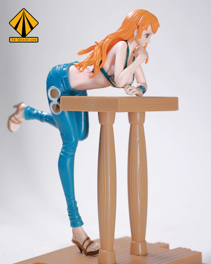 Nami resting head - One Piece