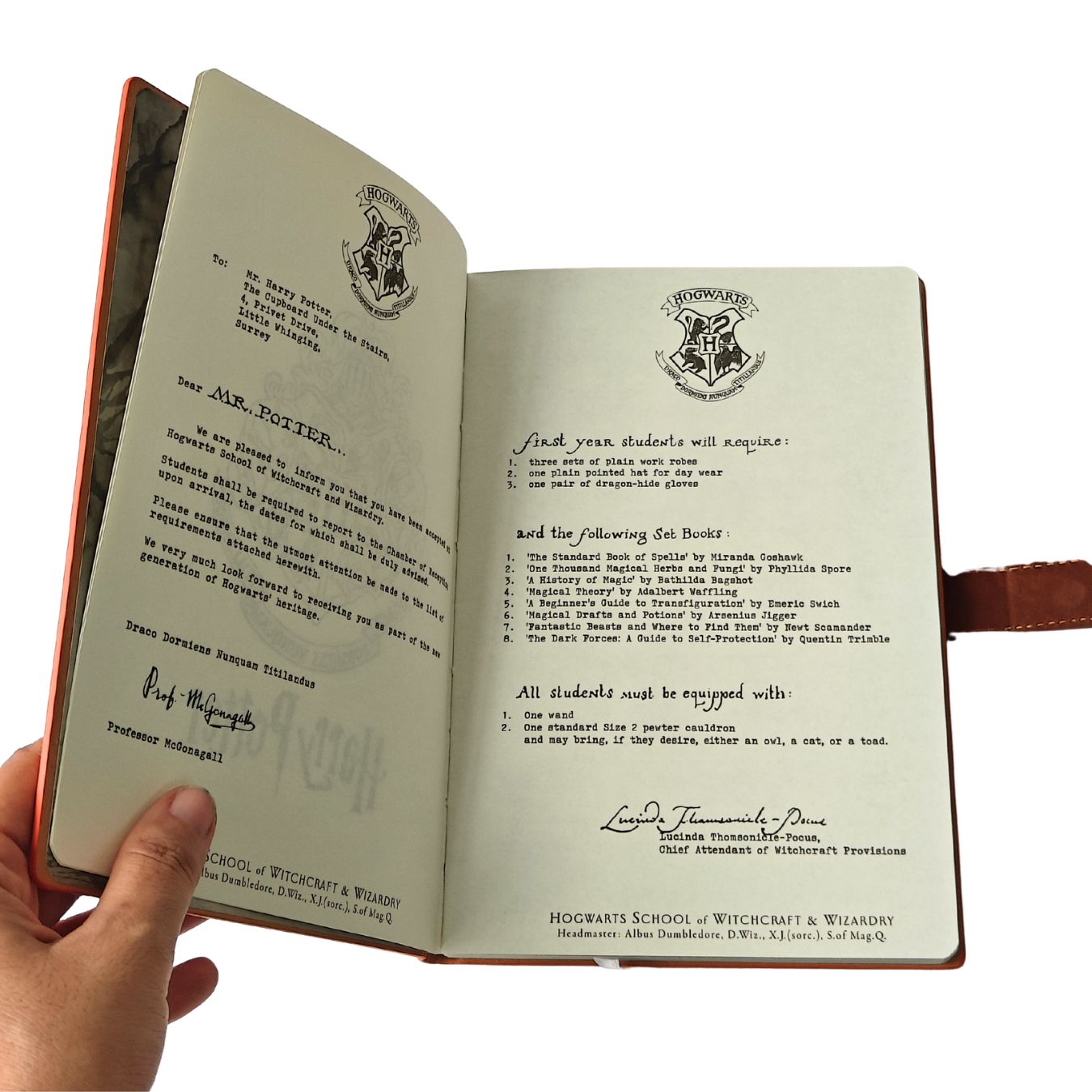 Harry Potter Quidditch Faux Leather Journal A