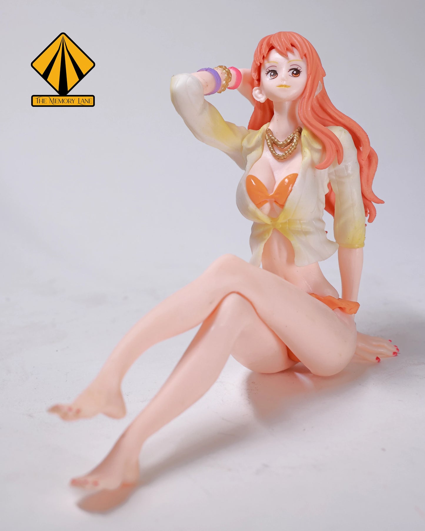 Nami and Robin sitting - One Piece