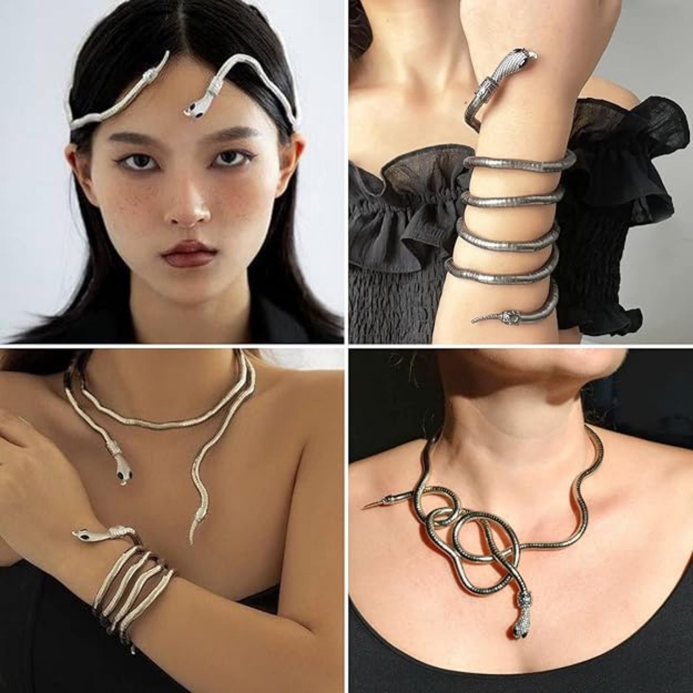 Serpent - Multi Styling Bendable Choker \ Bracelet