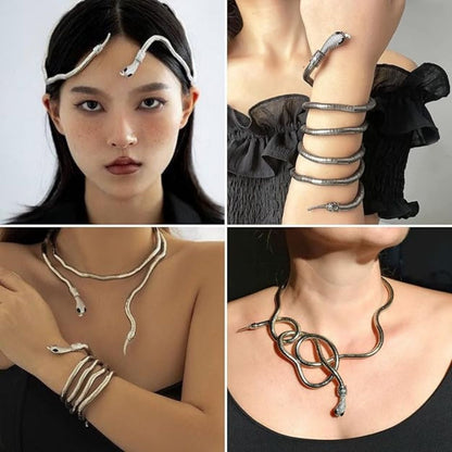 Serpent - Multi Styling Bendable Choker \ Bracelet