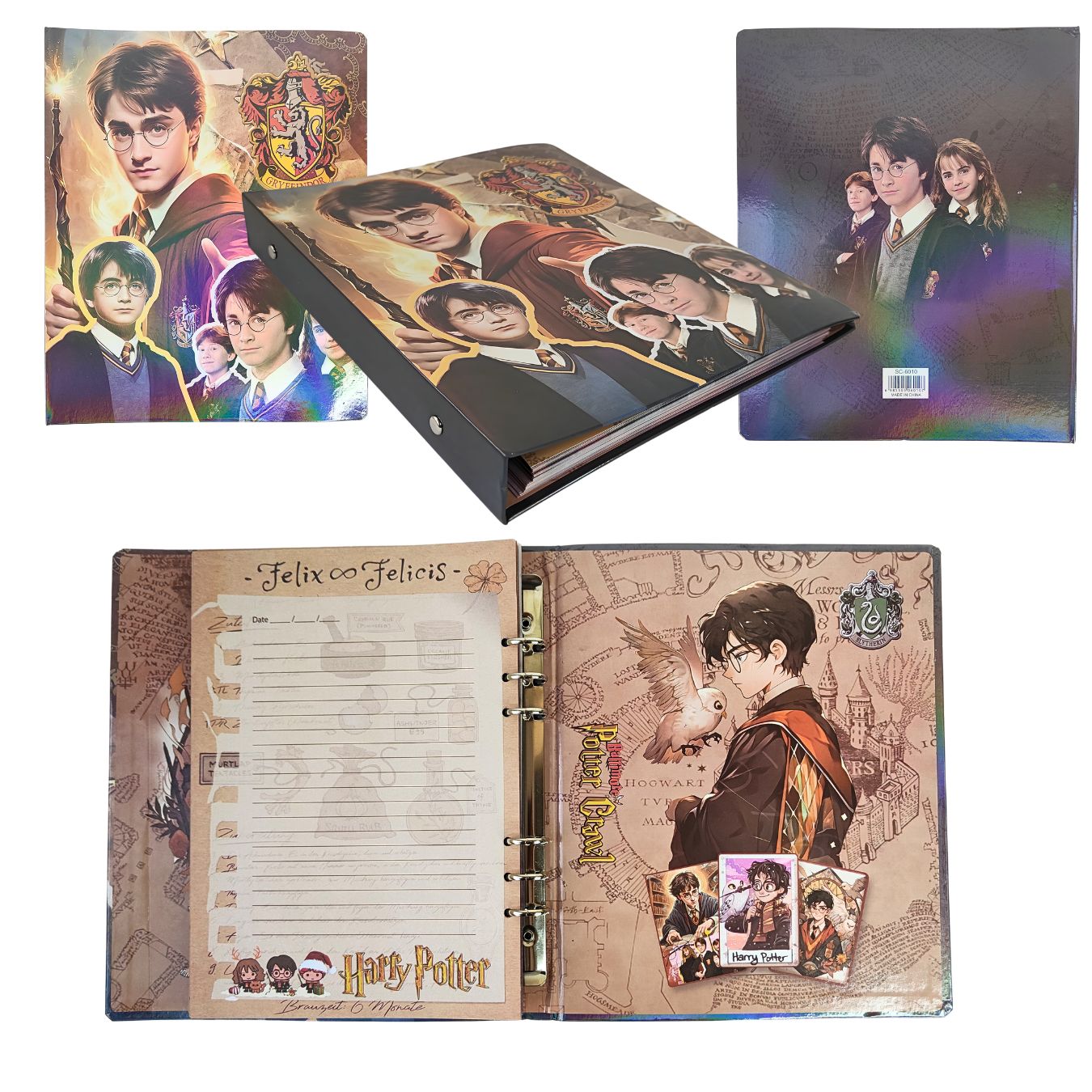 Hogwarts Legacy Ring Binder Journal | Harry Potter