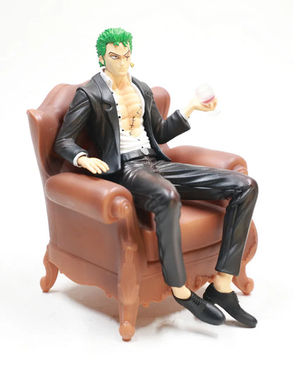 zoro on sofa sitting