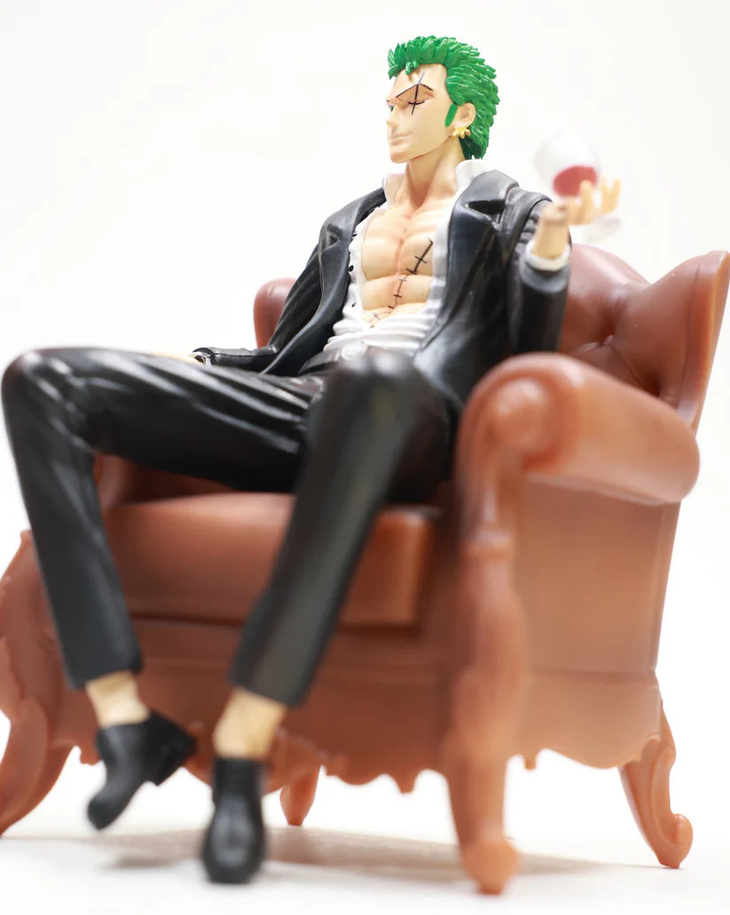 zoro with wine glass