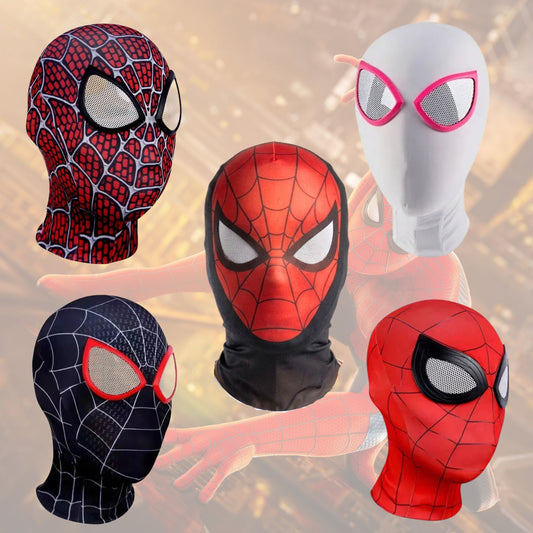 Spiderman Mask (free size) (select variant)