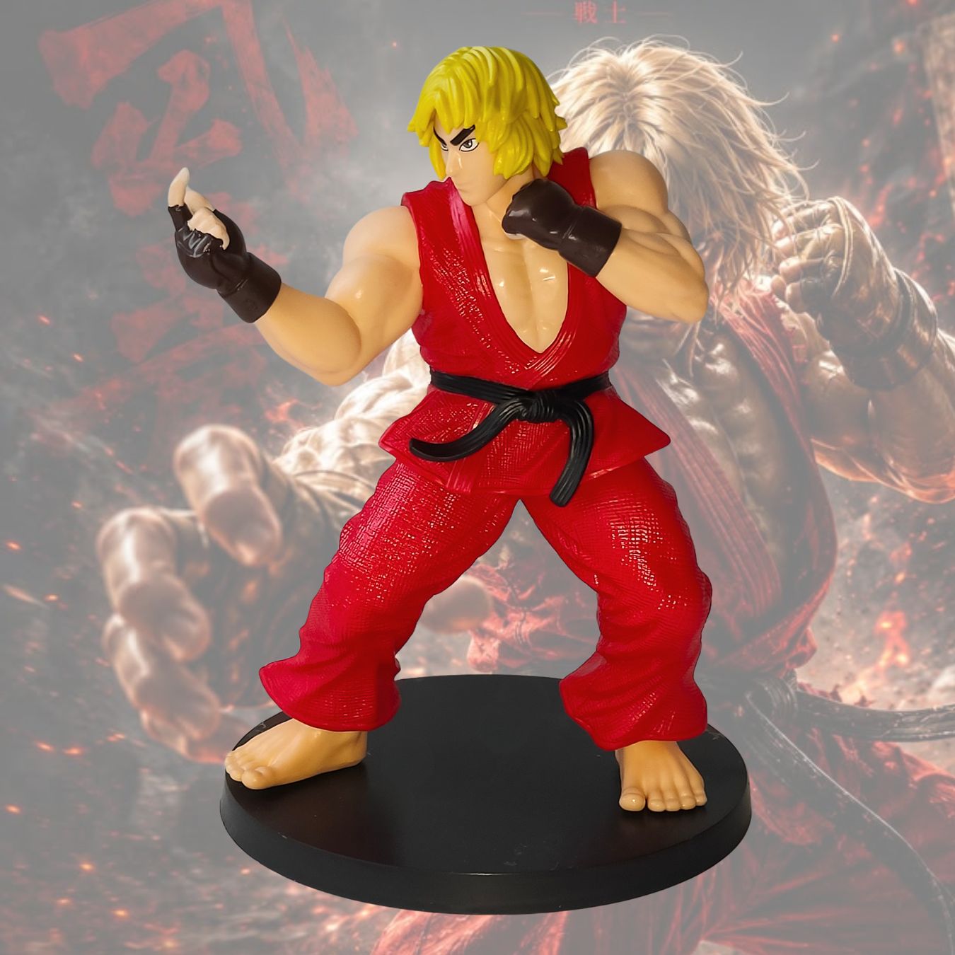 Street Fighter Ken Masters Collectible Figure (17.5 cm)