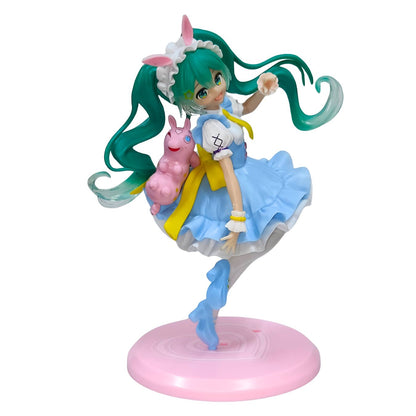 Hatsune Miku Wonderland Bunny & Alice Collectible Figure (20 cm)