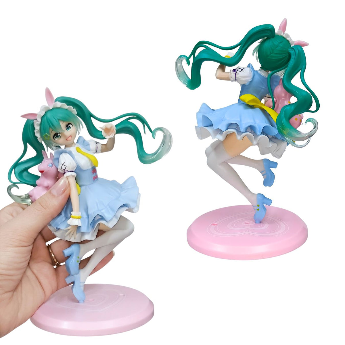 Hatsune Miku Wonderland Bunny & Alice Collectible Figure (20 cm)
