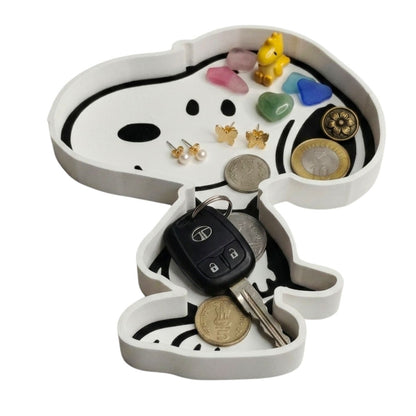 Snoopy Catch-all Tray / Desk Organizer (20*15*2 cm)
