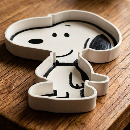 Snoopy Catch-all Tray / Desk Organizer (20*15*2 cm)