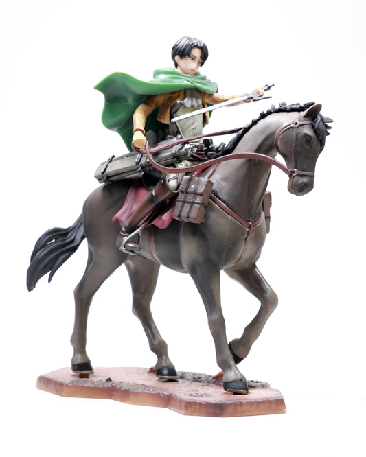 Levi on horse - Attack on Titan