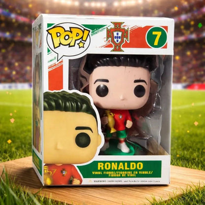 Cristiano Ronaldo & Lionel Pops Set of 2 (10 cm)