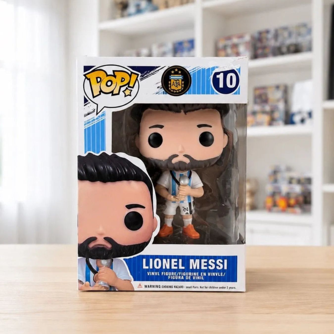 Cristiano Ronaldo & Lionel Pops Set of 2 (10 cm)