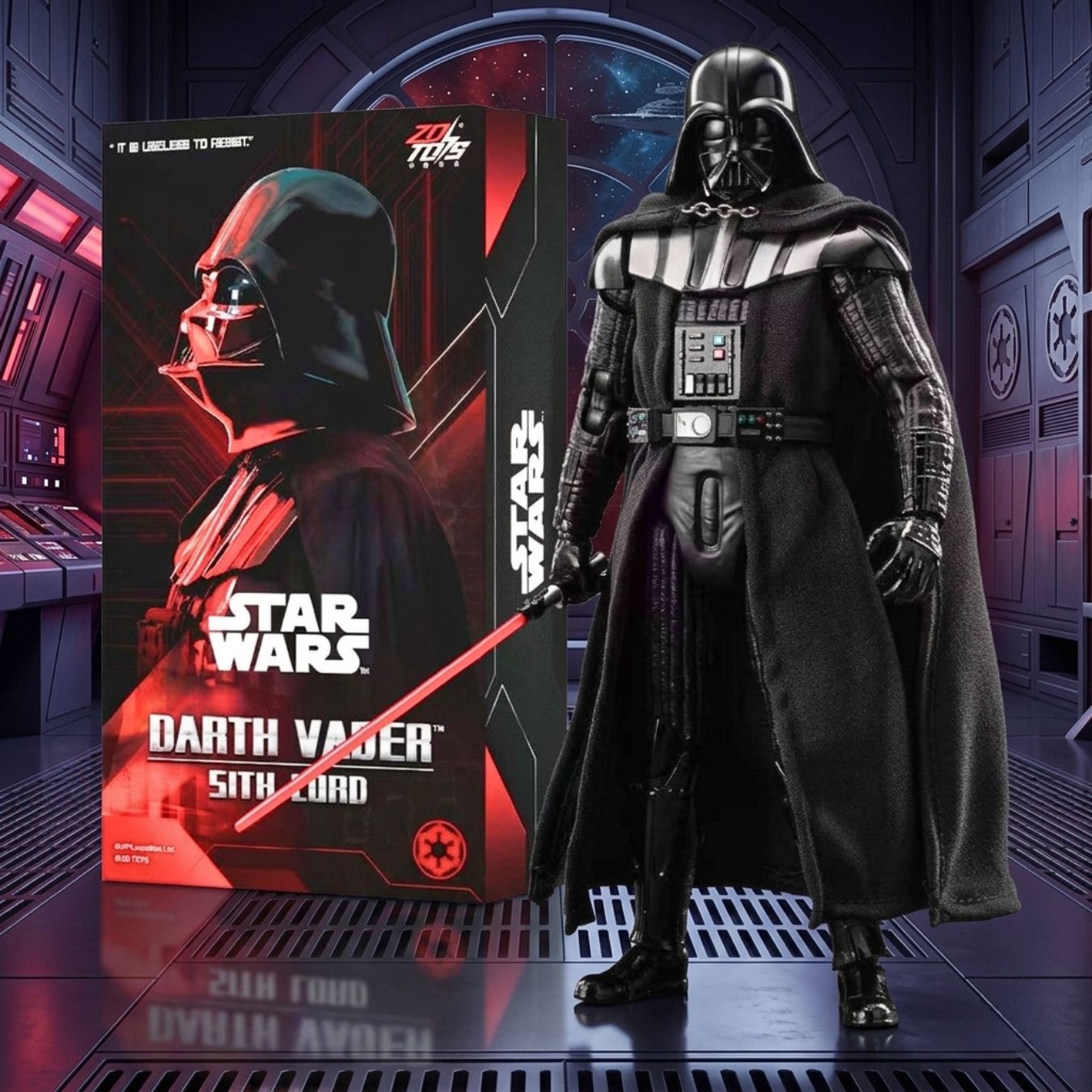 Star Wars Darth Vader Sith Lord Action Figure (ZD Toys)