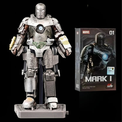 Iron Man Mark I Collectible Figure (10 cm) (ZD Toys)